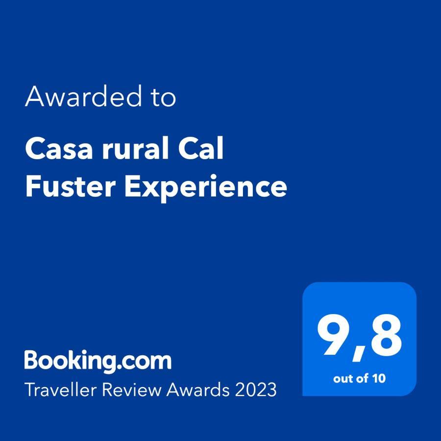 Casa Rural Cal Fuster Experience Terrades Exteriér fotografie